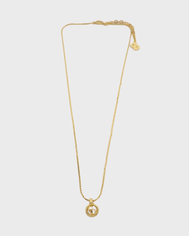 DIOR ミニCDラウンドネックレス | Hedy