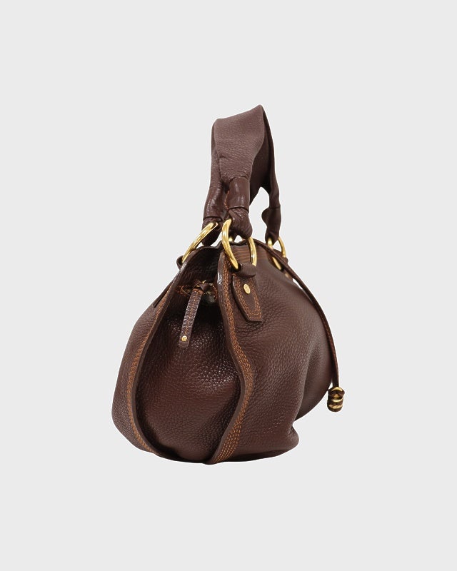 CELINE ビタースウィートレザーハンドバッグ | Hedy