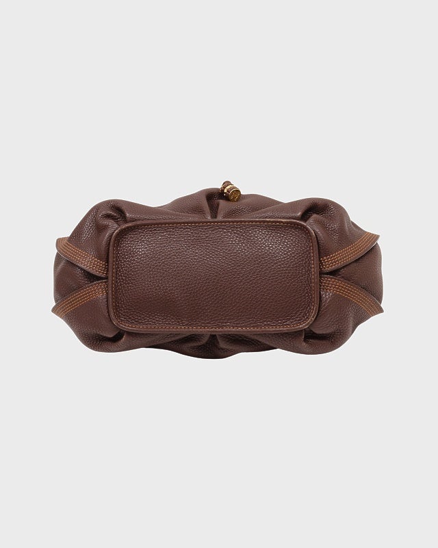 CELINE ビタースウィートレザーハンドバッグ | Hedy