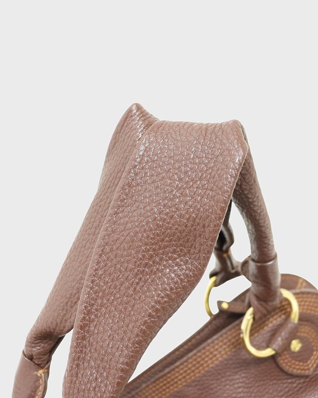 CELINE ビタースウィートレザーハンドバッグ | Hedy