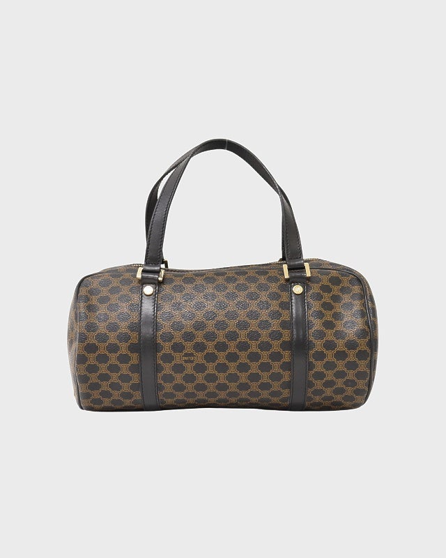 ✨CELINE✨セリーヌ✨マカダム柄✨ブラック✨ヴィンテージ✨ハンドバッグ✨ CELINE マカダム柄ハンドバッグ | Hedy