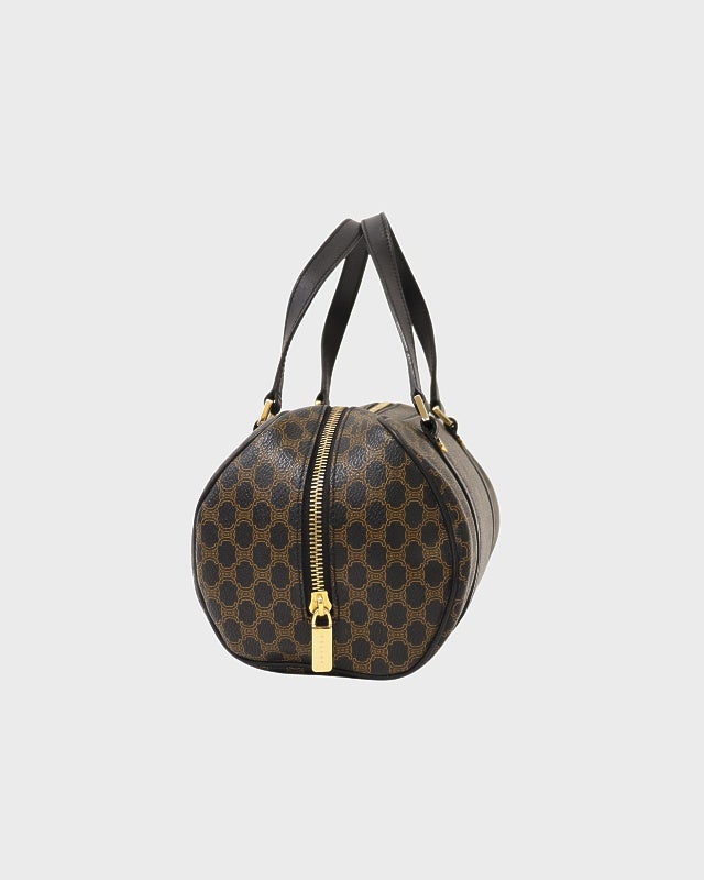CELINE マカダム柄ハンドバッグ | Hedy