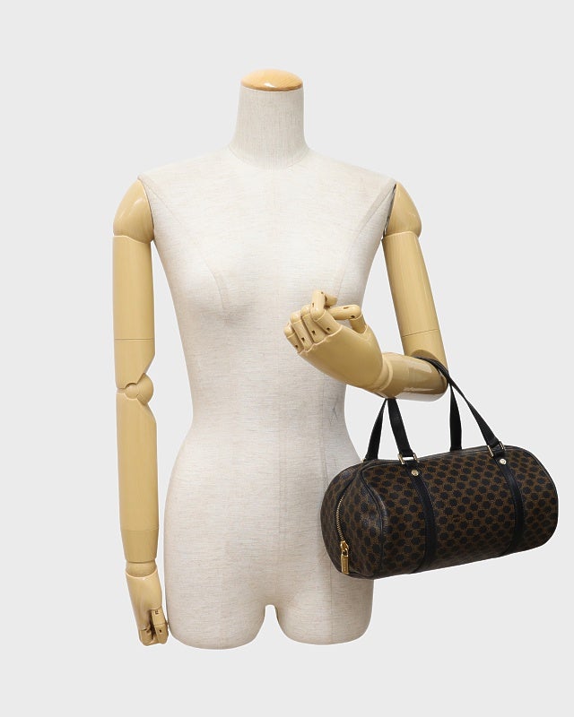 CELINE マカダム柄ハンドバッグ | Hedy