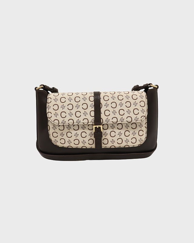 CELINE Cマカダム柄ワンショルダーバッグ | Hedy