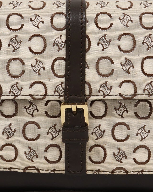 CELINE Cマカダム柄ワンショルダーバッグ | Hedy