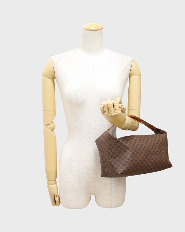 CELINE マカダム柄ハンドバッグ | Hedy