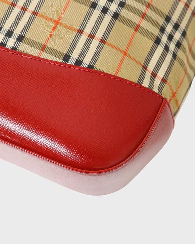BURBERRY チェック柄ハンドバッグ | Hedy