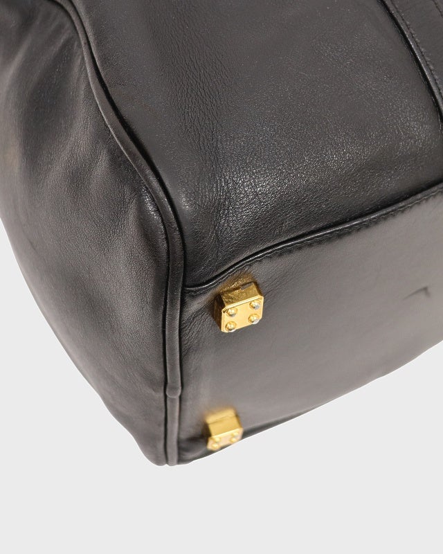 LOEWE アナグラムレザーボストンバッグ | Hedy