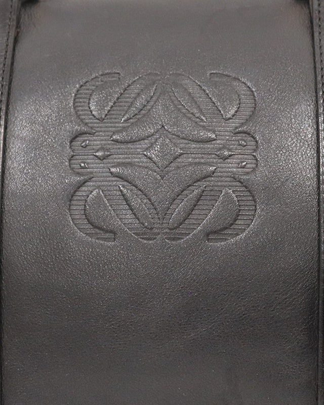 LOEWE アナグラムレザーボストンバッグ | Hedy