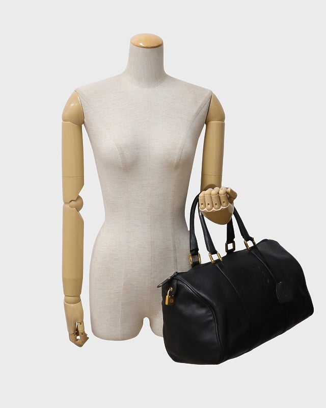 LOEWE アナグラムレザーボストンバッグ | Hedy