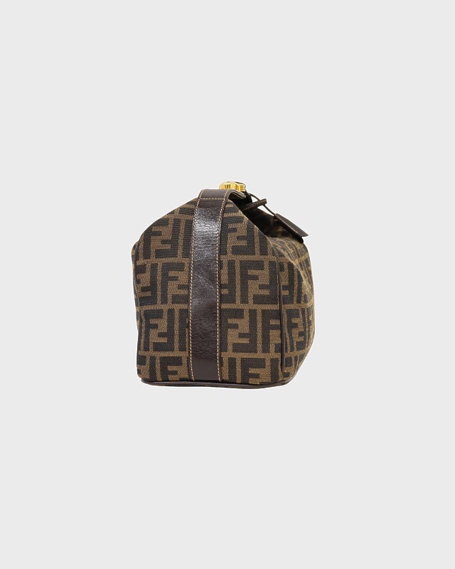 FENDI ズッカ柄 ポーチ ハンドバッグ ヴィンテージ FENDI ズッカ柄ハンドバッグ | Hedy