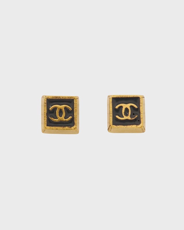 CHANEL COCOスクエアピアス | Hedy