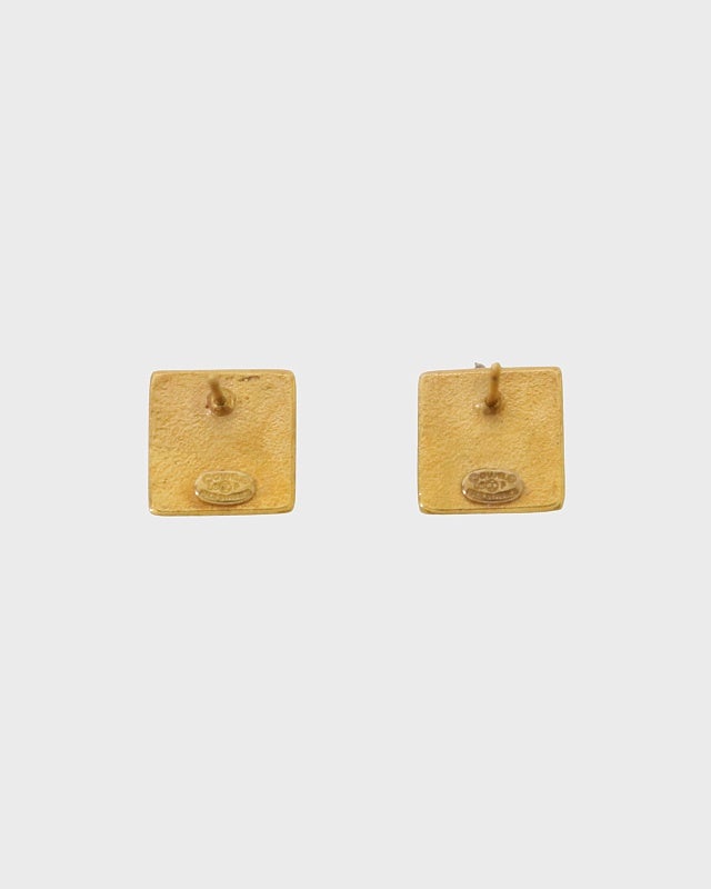 CHANEL COCOスクエアピアス | Hedy