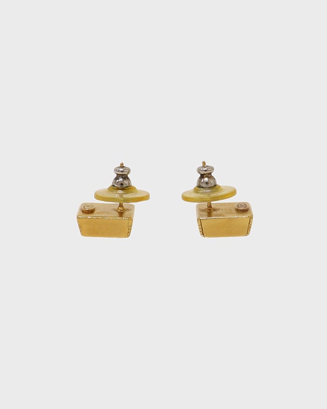 CHANEL COCOスクエアピアス | Hedy