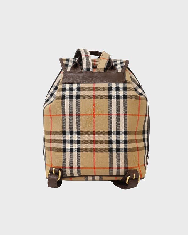 美品　BURBERRY チェック柄 リュック BURBERRY チェック柄リュックサック | Hedy