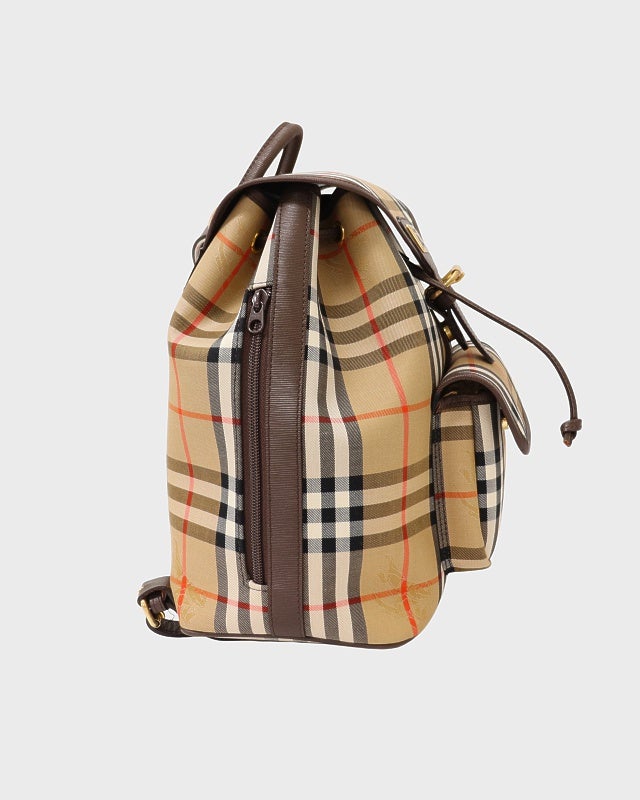 BURBERRY チェック柄リュックサック | Hedy