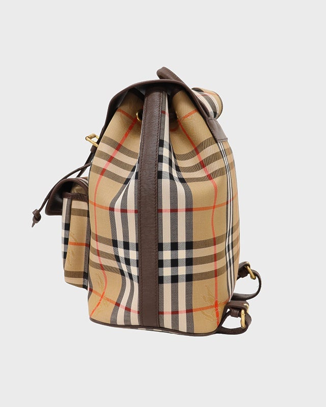 BURBERRY チェック柄リュックサック | Hedy