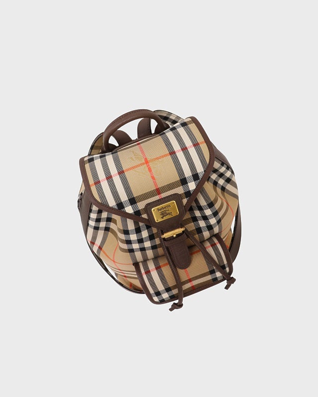 BURBERRY チェック柄リュックサック | Hedy
