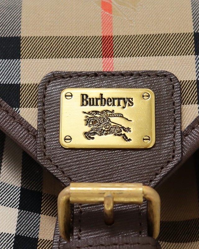 BURBERRY チェック柄リュックサック | Hedy