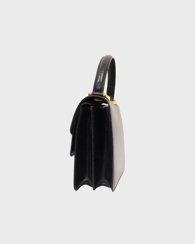 CELINE ガンチーニ金具Wフラップハンドバッグ | Hedy