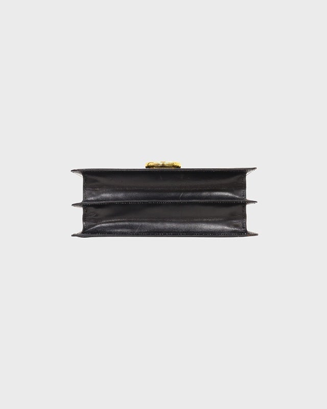 CELINE ガンチーニ金具Wフラップハンドバッグ | Hedy