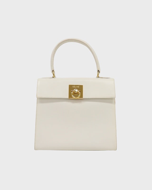 CELINE ガンチーニ金具ハンドバッグ | Hedy