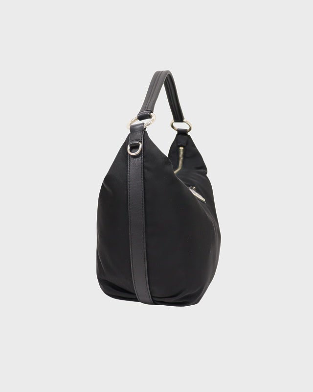 PRADA 三角ロゴ金具ナイロンレザーワンショルダーバッグ | Hedy