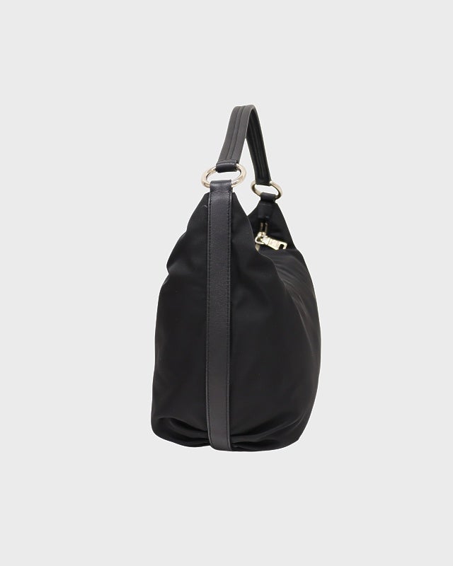 PRADA 三角ロゴ金具ナイロンレザーワンショルダーバッグ | Hedy