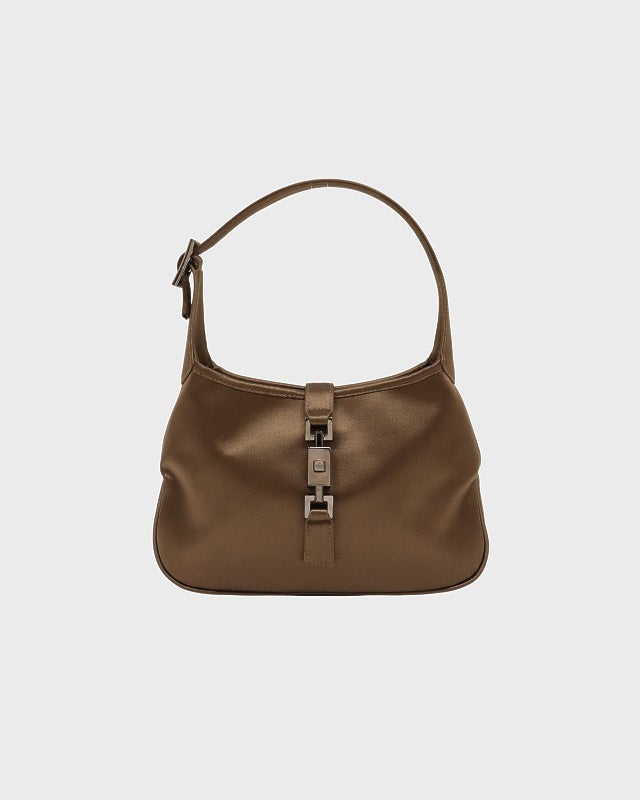 GUCCI ジャッキーサテンミニハンドバッグ | Hedy