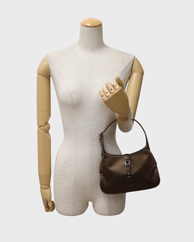 GUCCI ジャッキーサテンミニハンドバッグ | Hedy
