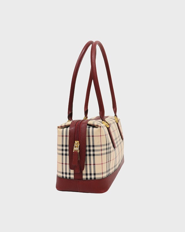 BURBERRY チェック柄ハンドバッグ | Hedy