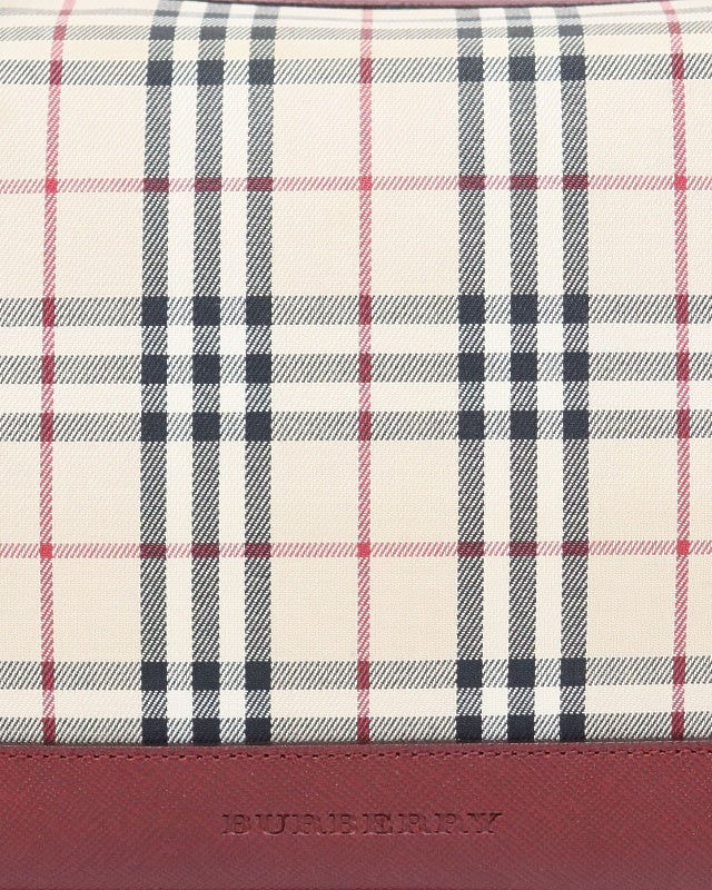 BURBERRY チェック柄ハンドバッグ | Hedy