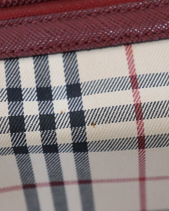 BURBERRY チェック柄ハンドバッグ | Hedy
