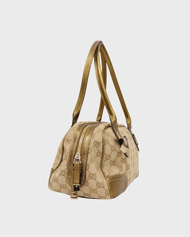 GUCCI GGキャンバスハンドバッグ | Hedy