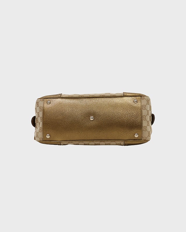 GUCCI GGキャンバスハンドバッグ | Hedy