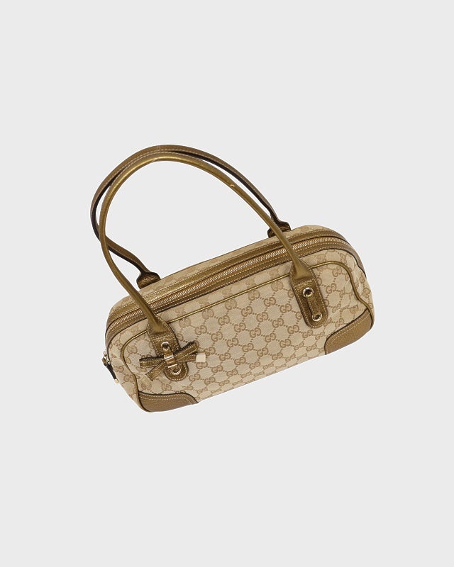 GUCCI GGキャンバスハンドバッグ | Hedy