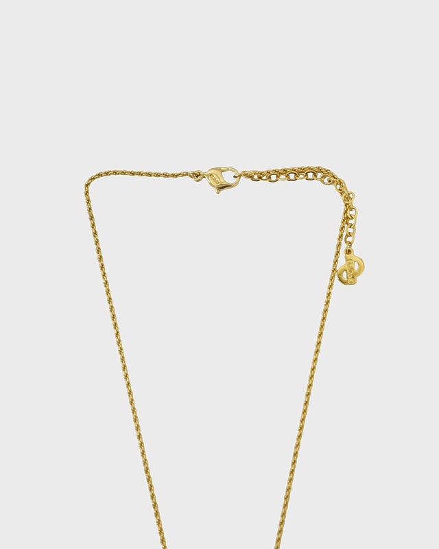 DIOR エンブレムネックレス | Hedy