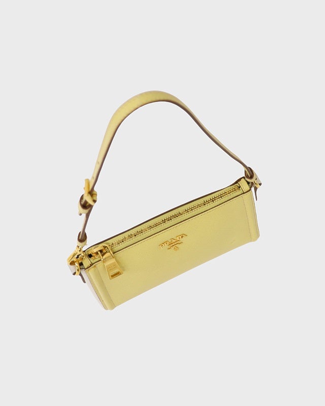PRADA ロゴ金具サフィアーノワンショルダーバッグ | Hedy