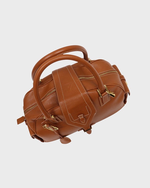 LOEWE アナグラムレザーハンドバッグ | Hedy