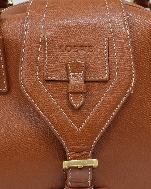 LOEWE アナグラムレザーハンドバッグ | Hedy