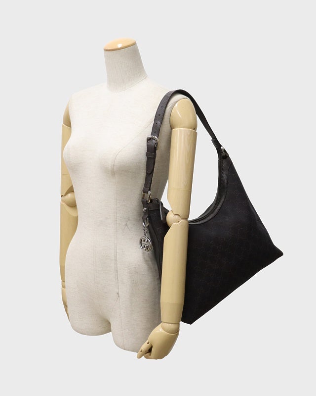 GUCCI GGキャンバスショルダーバッグ | Hedy