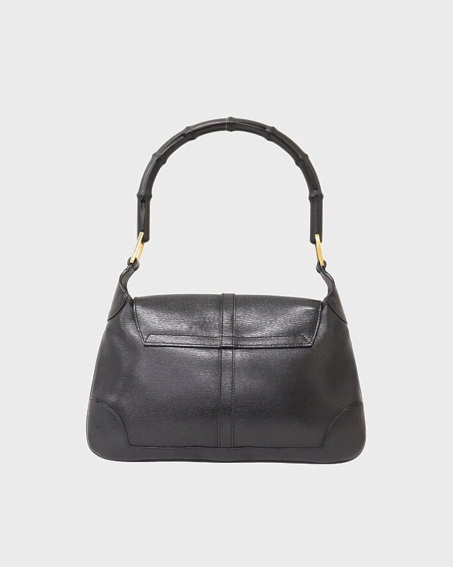 GUCCI ジャッキーレザーバンブーワンショルダーバッグ | Hedy