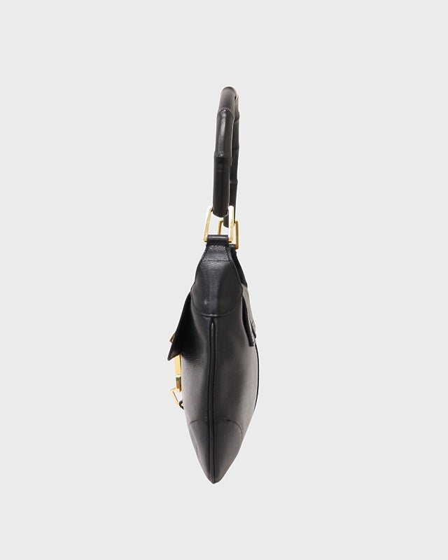 GUCCI ジャッキーレザーバンブーワンショルダーバッグ | Hedy