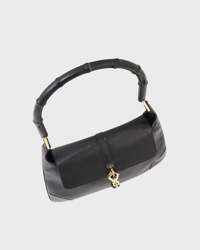 GUCCI ジャッキーレザーバンブーワンショルダーバッグ | Hedy