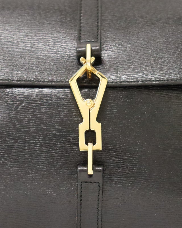 GUCCI ジャッキーレザーバンブーワンショルダーバッグ | Hedy