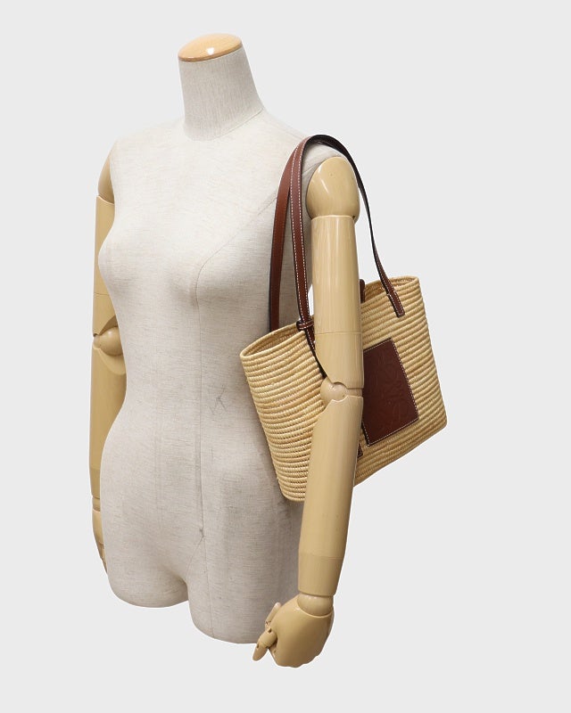 LOEWE スクエア バスケットバッグ | Hedy
