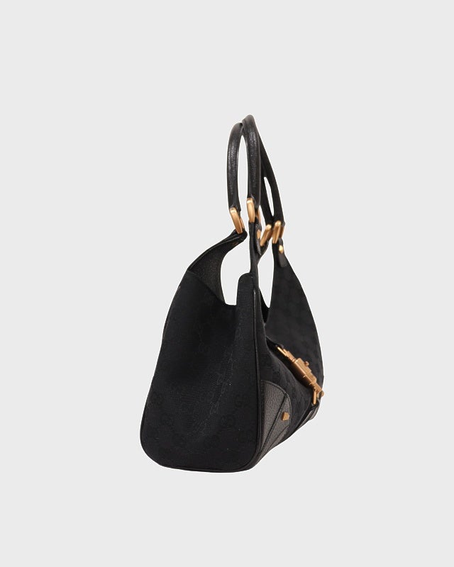 GUCCI ニュージャッキーGGキャンバスハンドバッグ | Hedy
