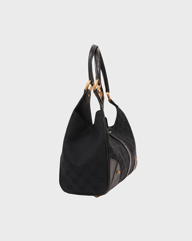 GUCCI ニュージャッキーGGキャンバスハンドバッグ | Hedy