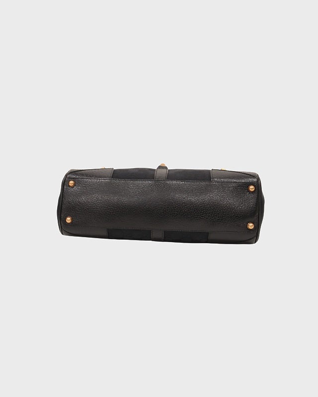 GUCCI ニュージャッキーGGキャンバスハンドバッグ | Hedy