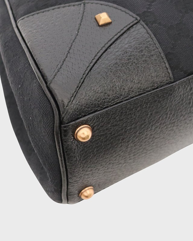 GUCCI ニュージャッキーGGキャンバスハンドバッグ | Hedy